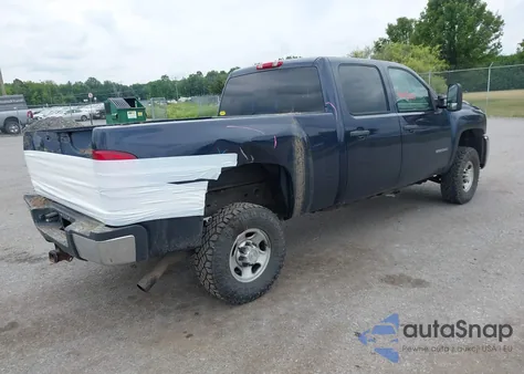 2008 Chevrolet Silverado 2500Hd Work Truck из США, поврежденный, VIN 1GCHK23K18F196481